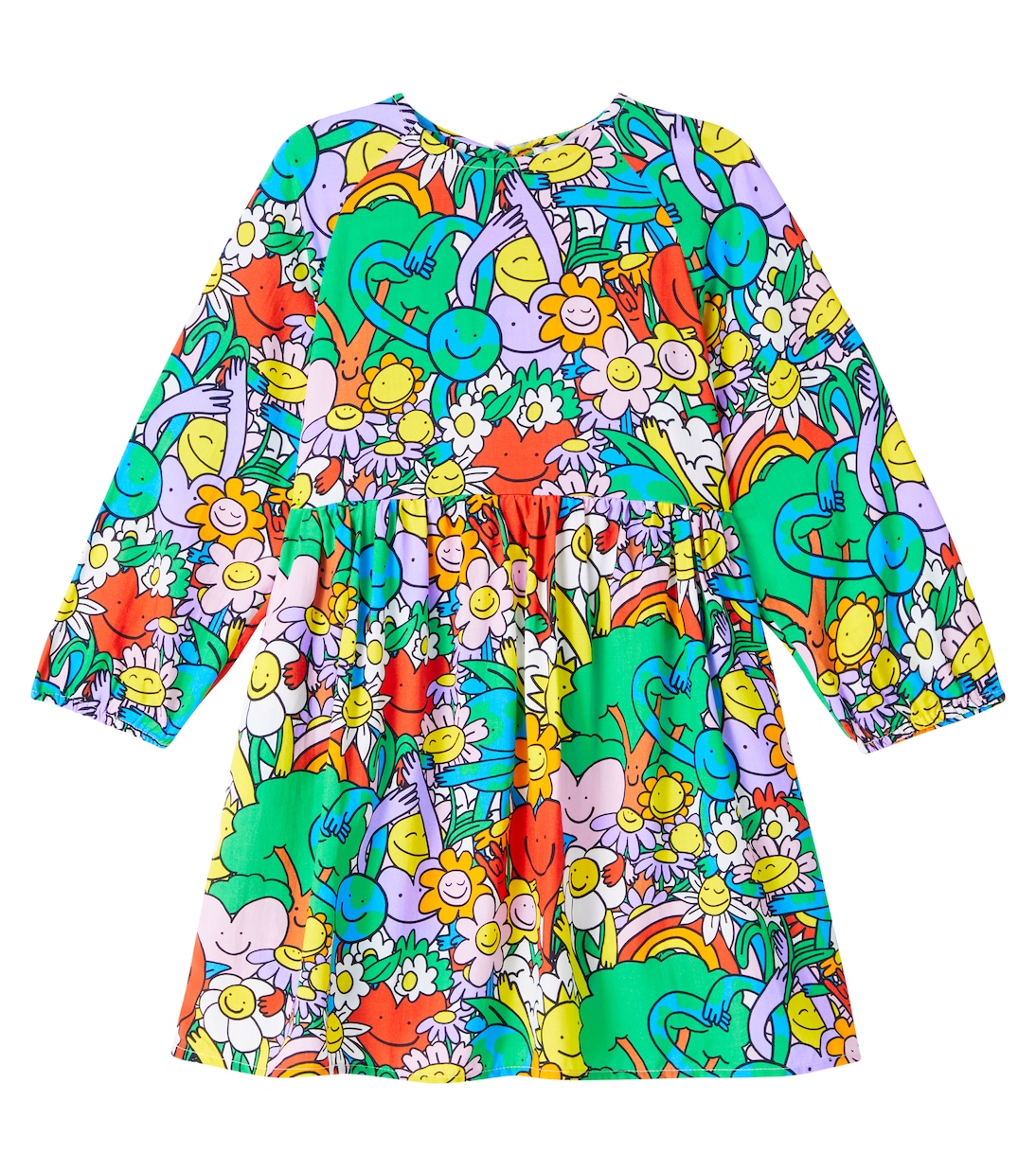 

Печатное платье Stella McCartney Kids, Multicoloro/Multicolo