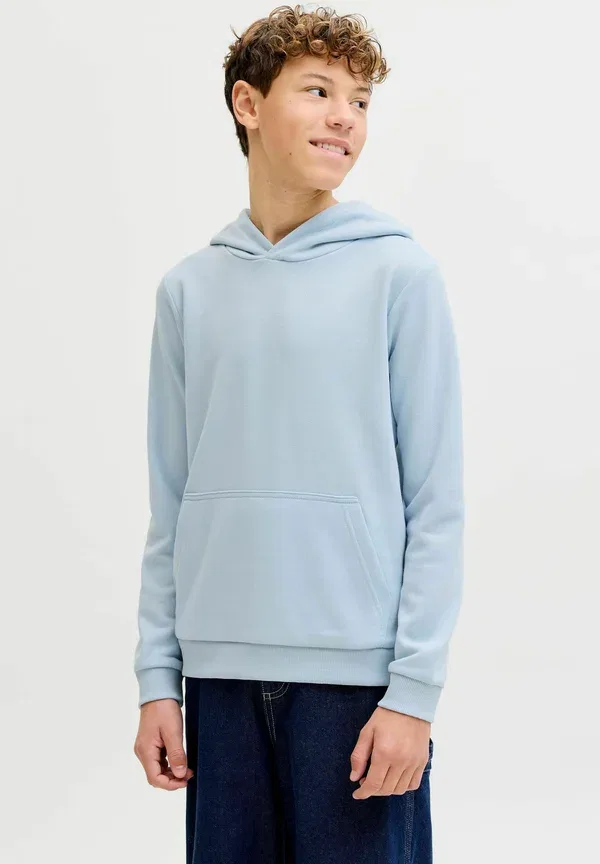 Толстовка Jjebradley noos jnr sweatshirt Jack & Jones Junior, небесно-голубой — фото 2