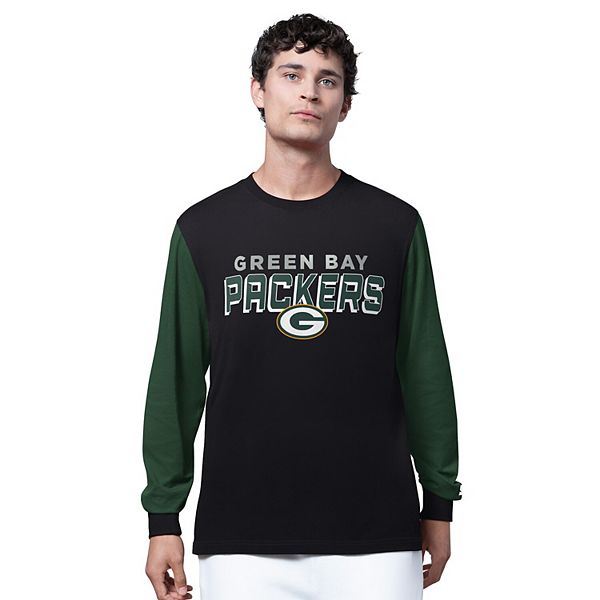 

Мужская черная футболка с длинным рукавом Green Bay Packers Thursday Night Gridiron Starter