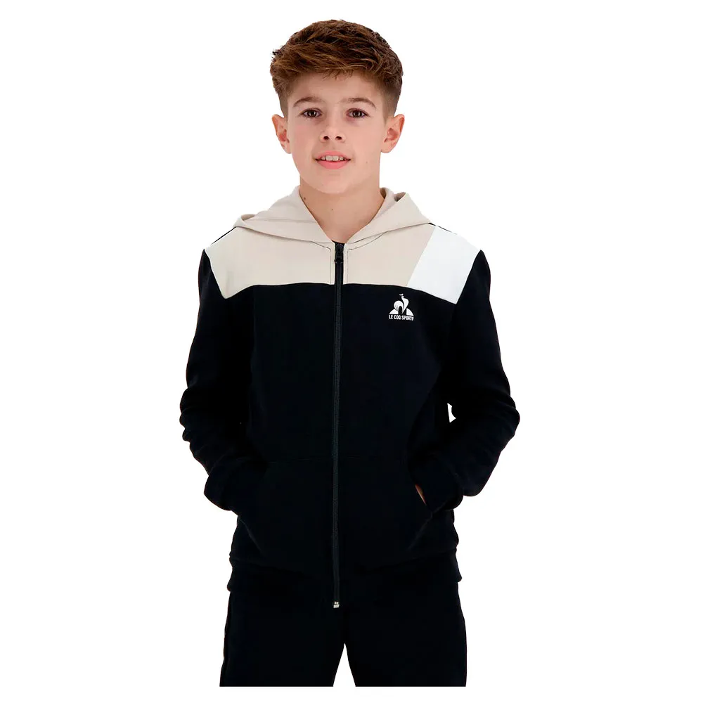 

Толстовка Le Coq Sportif Graphique N°1 full zip, черный
