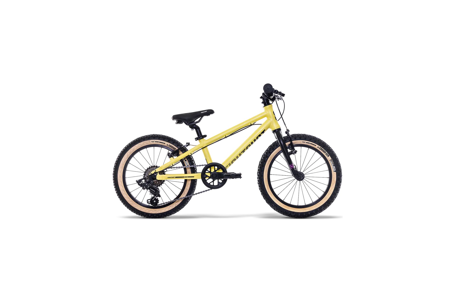 

Горный велосипед Eightshot Coady 16 SL - 16 дюймов - Diamant - 2025, цвет Gelb|lemon