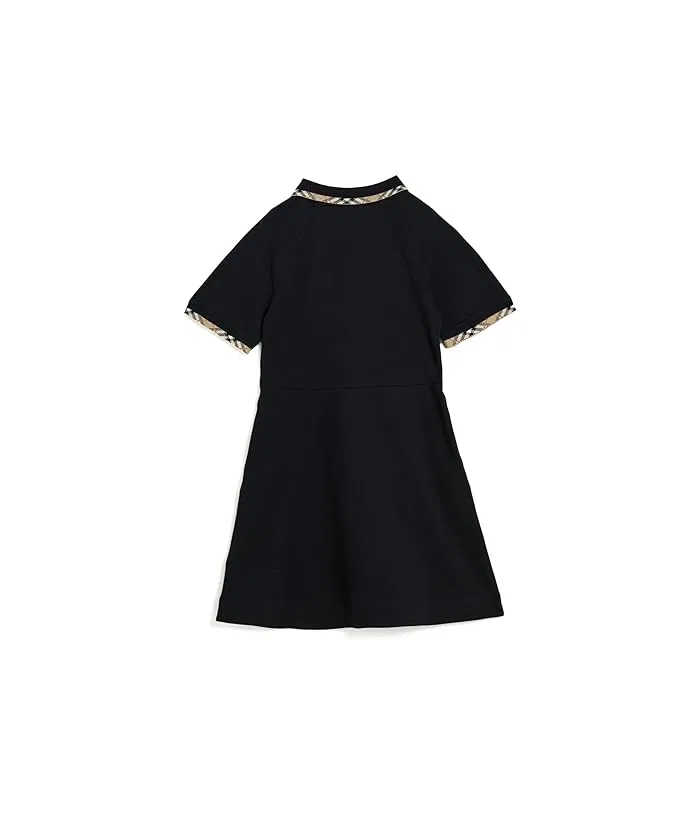 Платье-поло Romola Burberry Kids, Black — фото 2