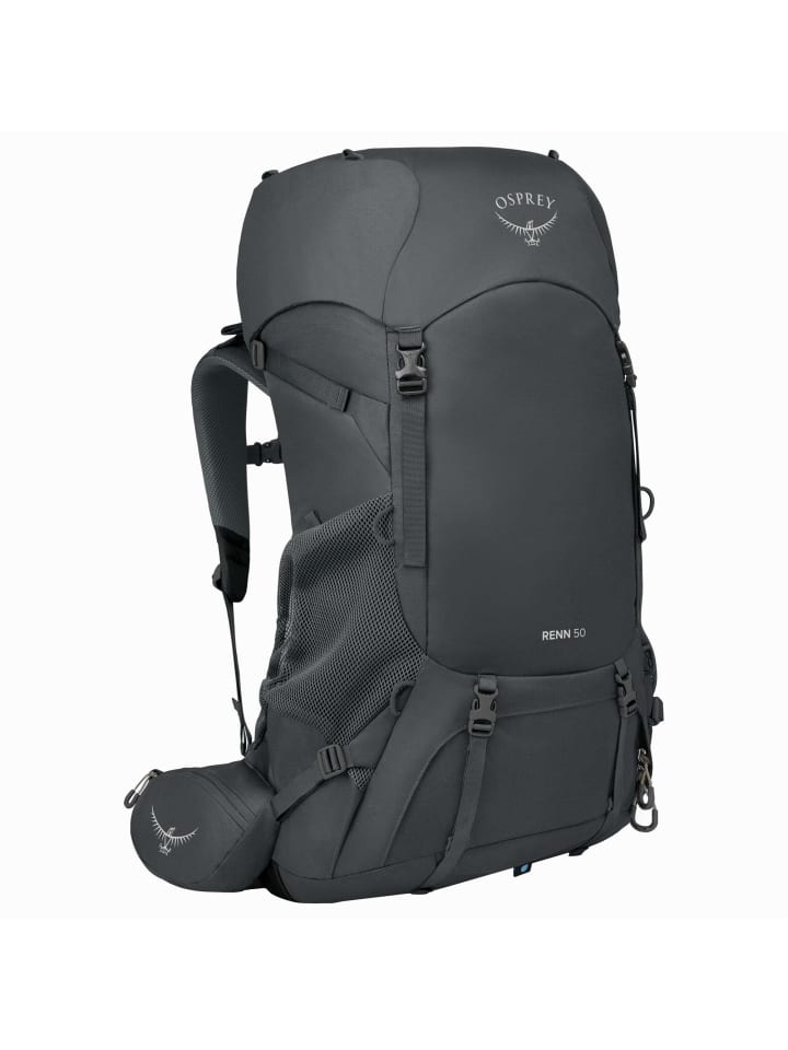 

Osprey Renn 50 Women - треккинговый рюкзак 70 см (серый с педиментом/бежевый лен) темно-угольно-серый/серый волк