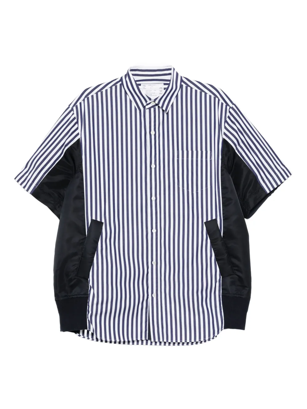 

Рубашка в полоску SACAI, синий