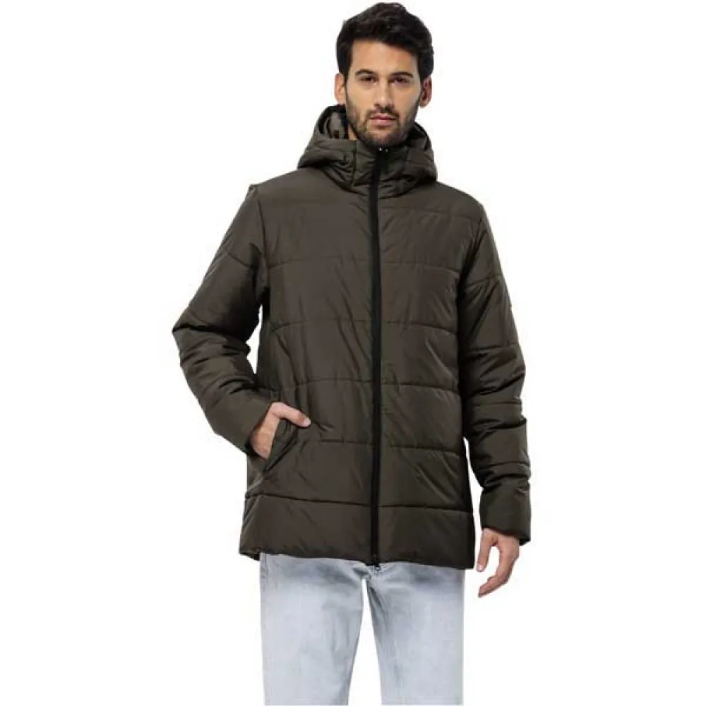 

Куртка Jack Wolfskin Deutzer Long, коричневый/серый