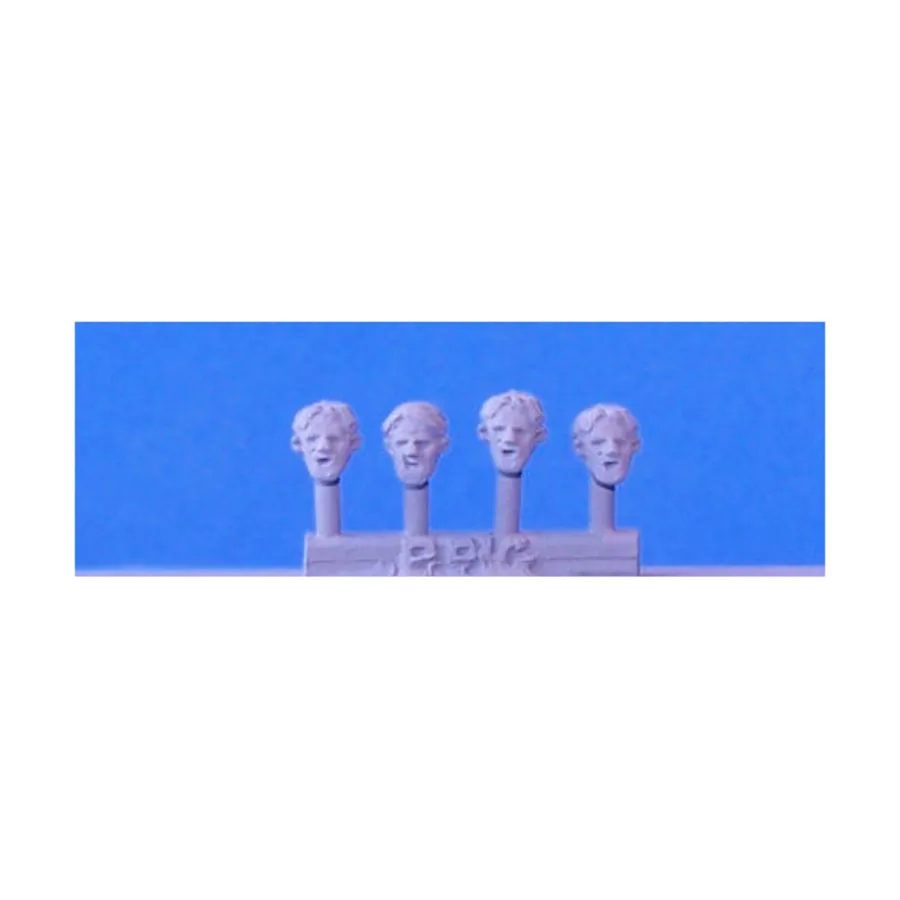 

#19 Непокрытая голова, Historical Miniatures - Heads (Range 6) (Peter Pig)