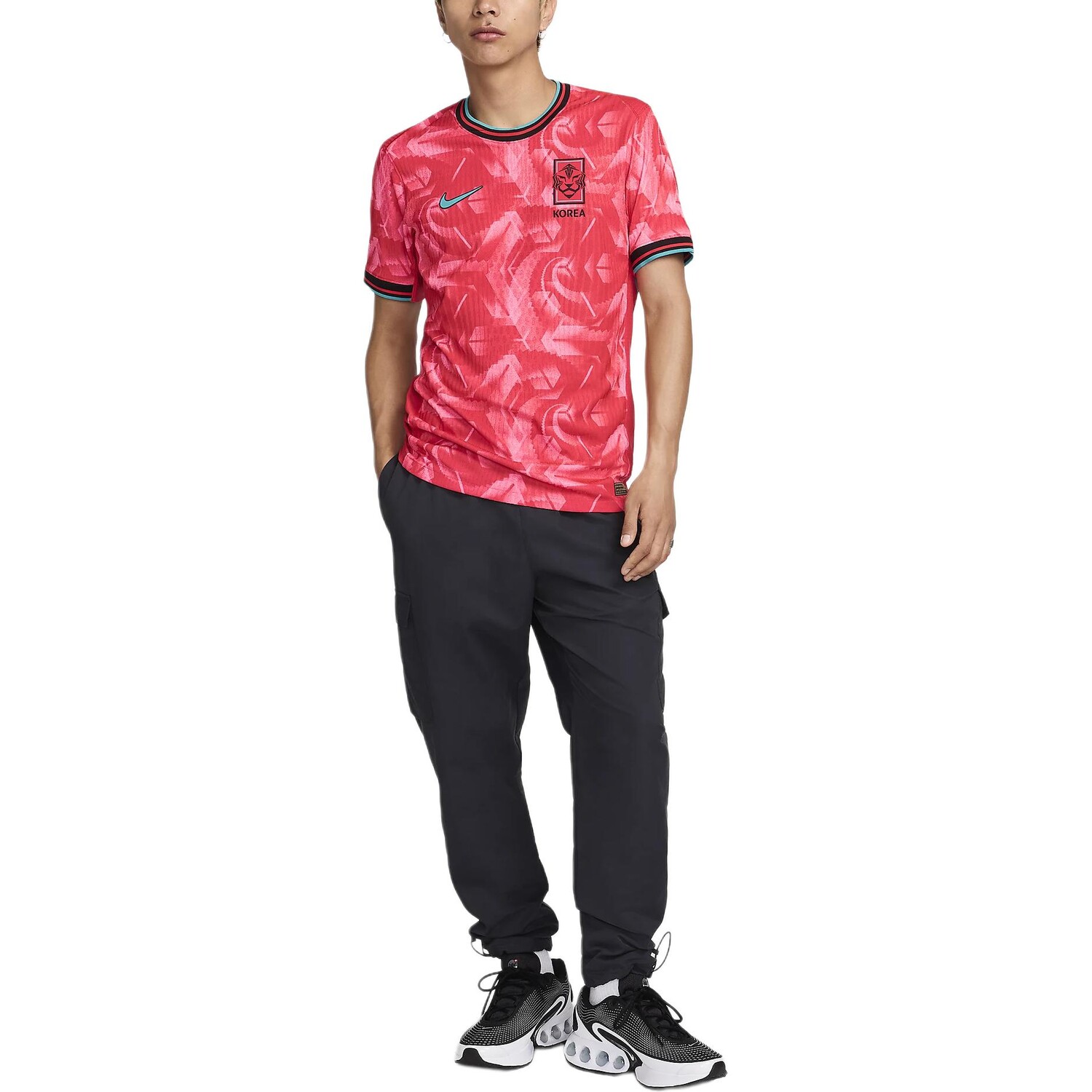 

Футбольная майка мужская Global Red Nike, красный