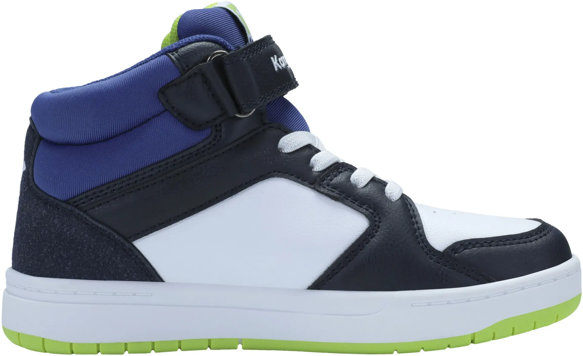 Кроссовки KangaROOS "K-CP Hogan EV", с застежкой-липучкой, цвет Blau-Lime — фото 3