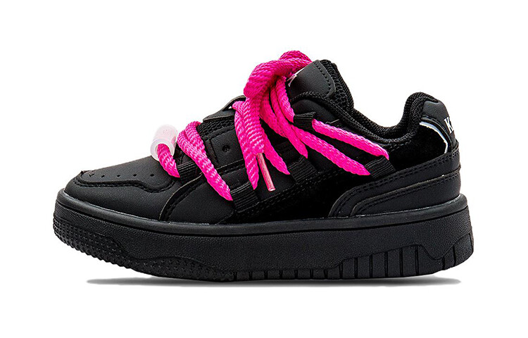 

Детские кроссовки для скейтбординга Kids Low-top Black Kappa Kids, черный