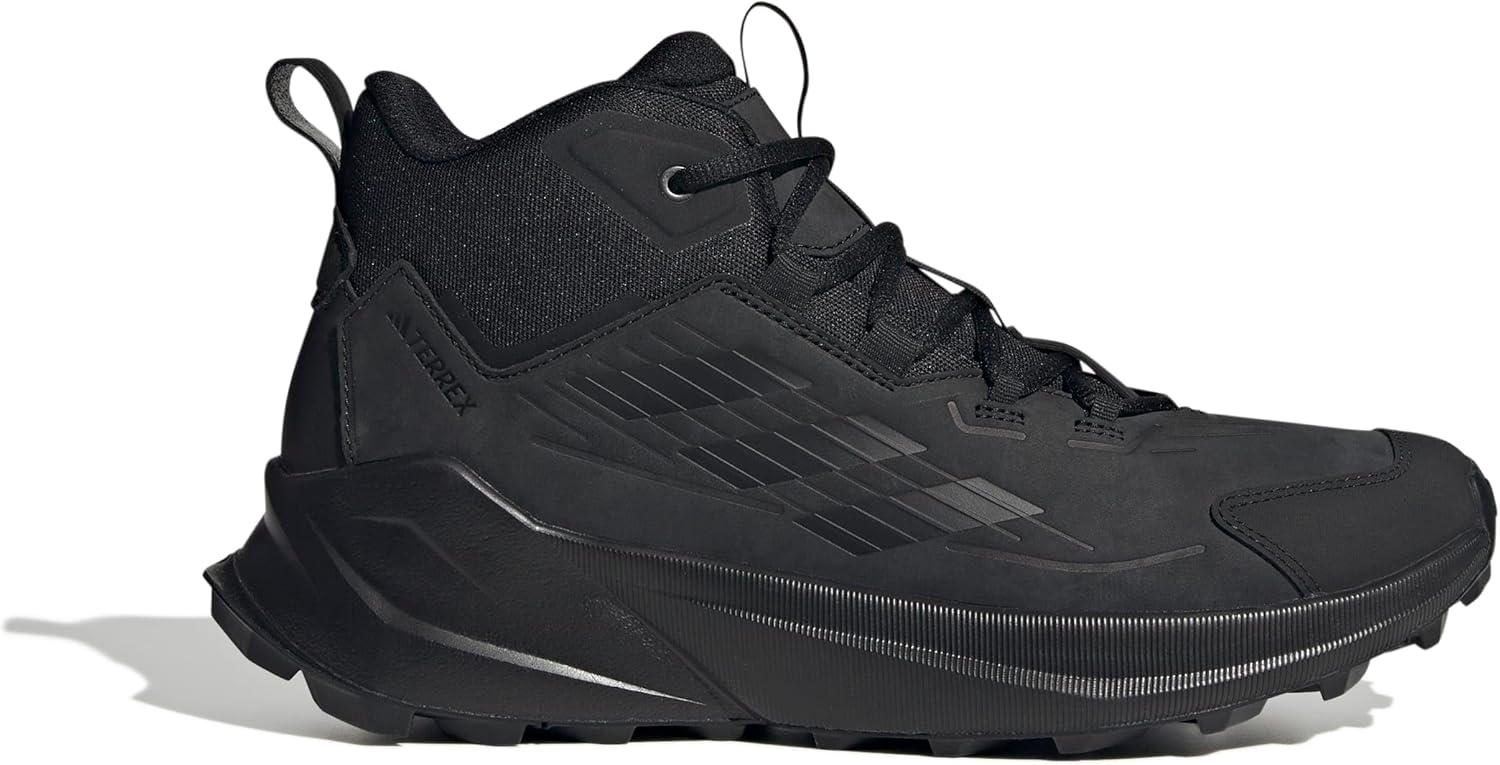 Мужские походные ботинки Adidas Terrex Trailmaker 2 из кожи, черный/серый — фото 2