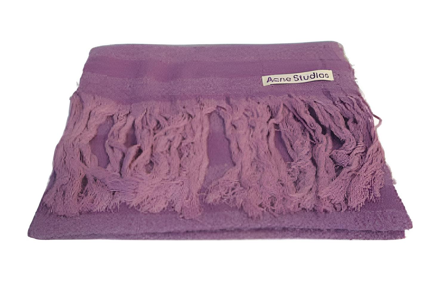 

Acne Studios Вязаный шарф женский, Purple