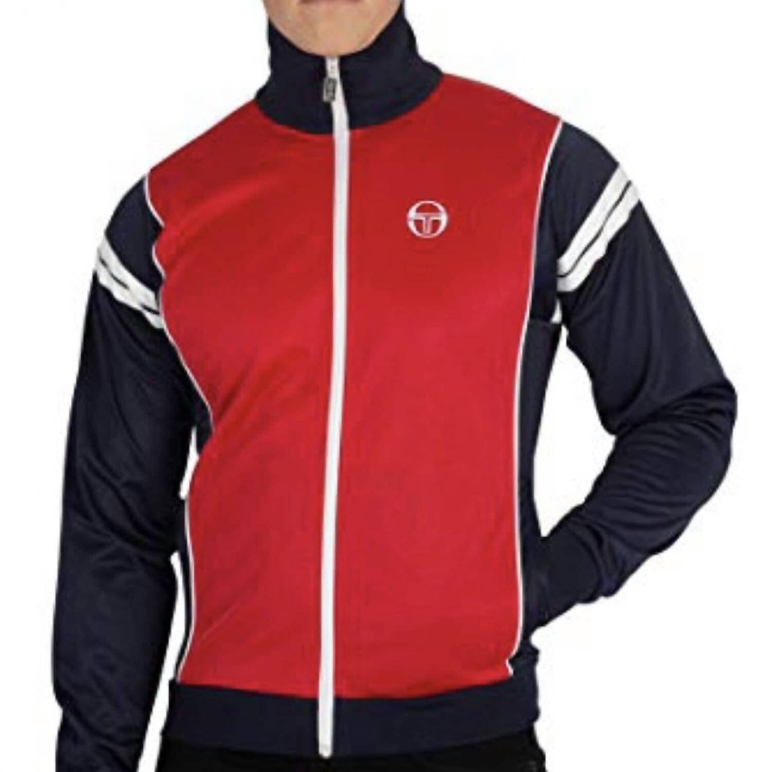 

Куртка спортивная Sergio Tacchini Scirocco, красный/темно-синий