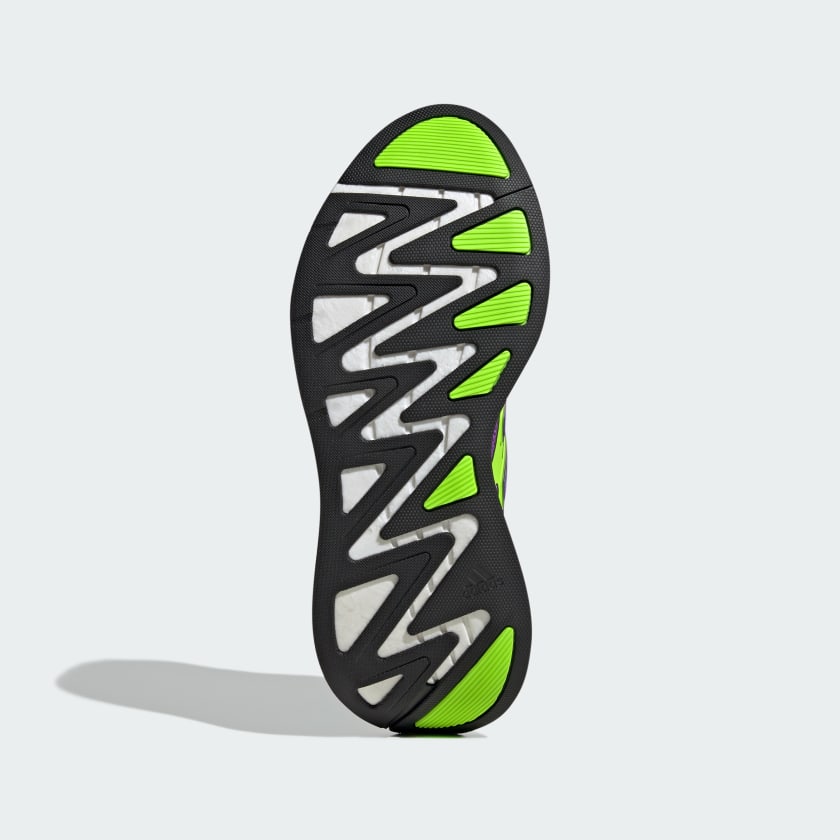 Женские кроссовки Adidas Adizero Aruku, фиолетовый/зеленый/серебряный — фото 3