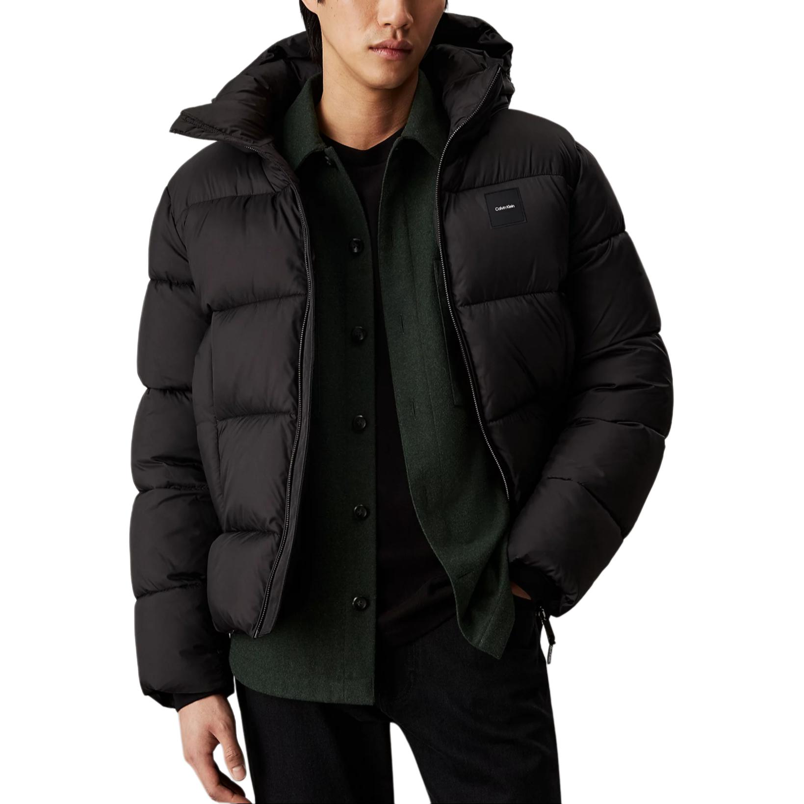 

Calvin Klein Пуховик европейский мужской черный, Black