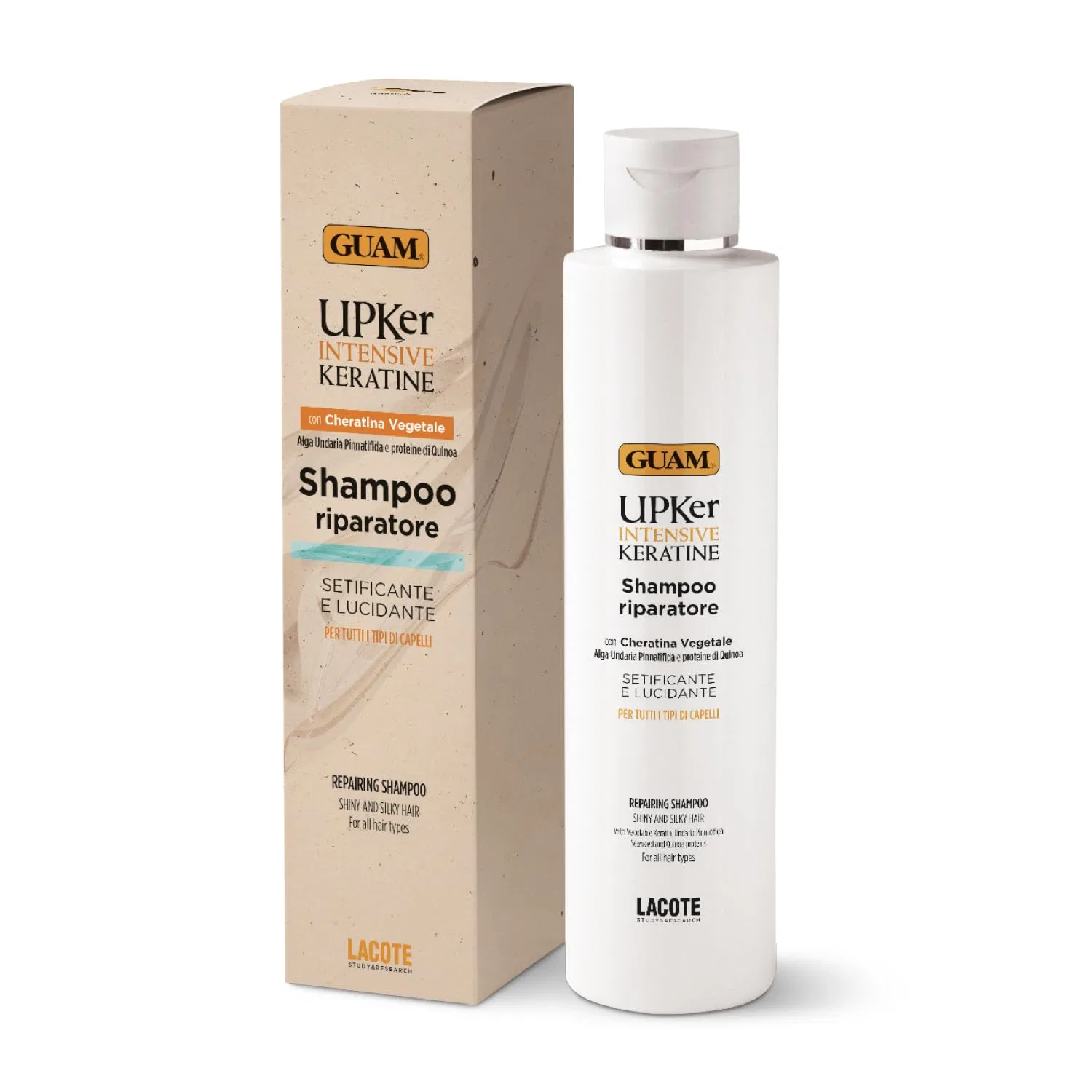 Интенсивный восстанавливающий шампунь UPker Intensive Keratin Repairing от Guam