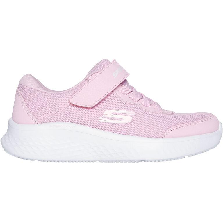 Skechers Kids Скользостойкие износостойкие низкие детские повседневные кроссовки Pink для подростков — фото 4