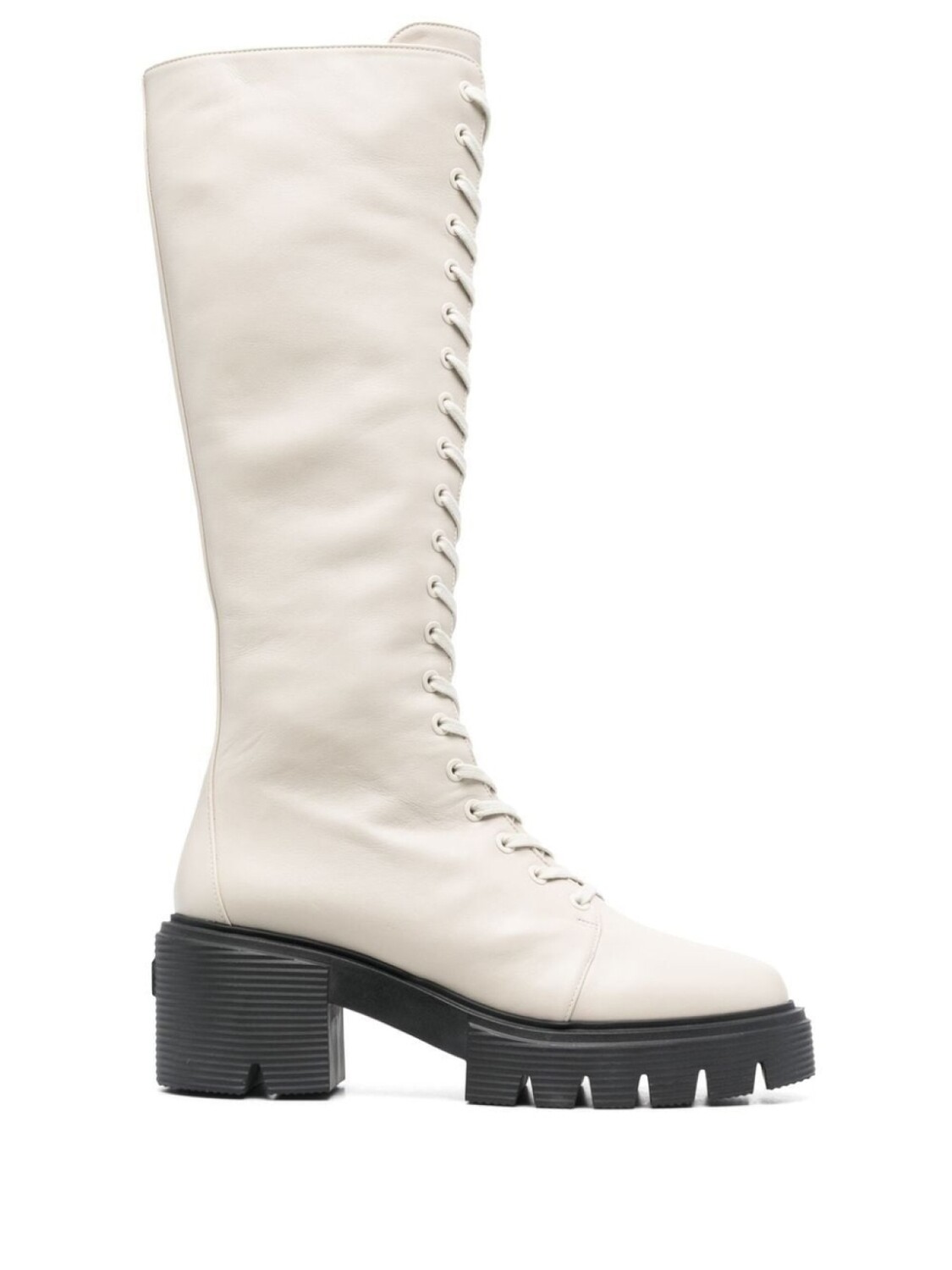 

Stuart Weitzman массивные сапоги на шнуровке, нейтральный цвет