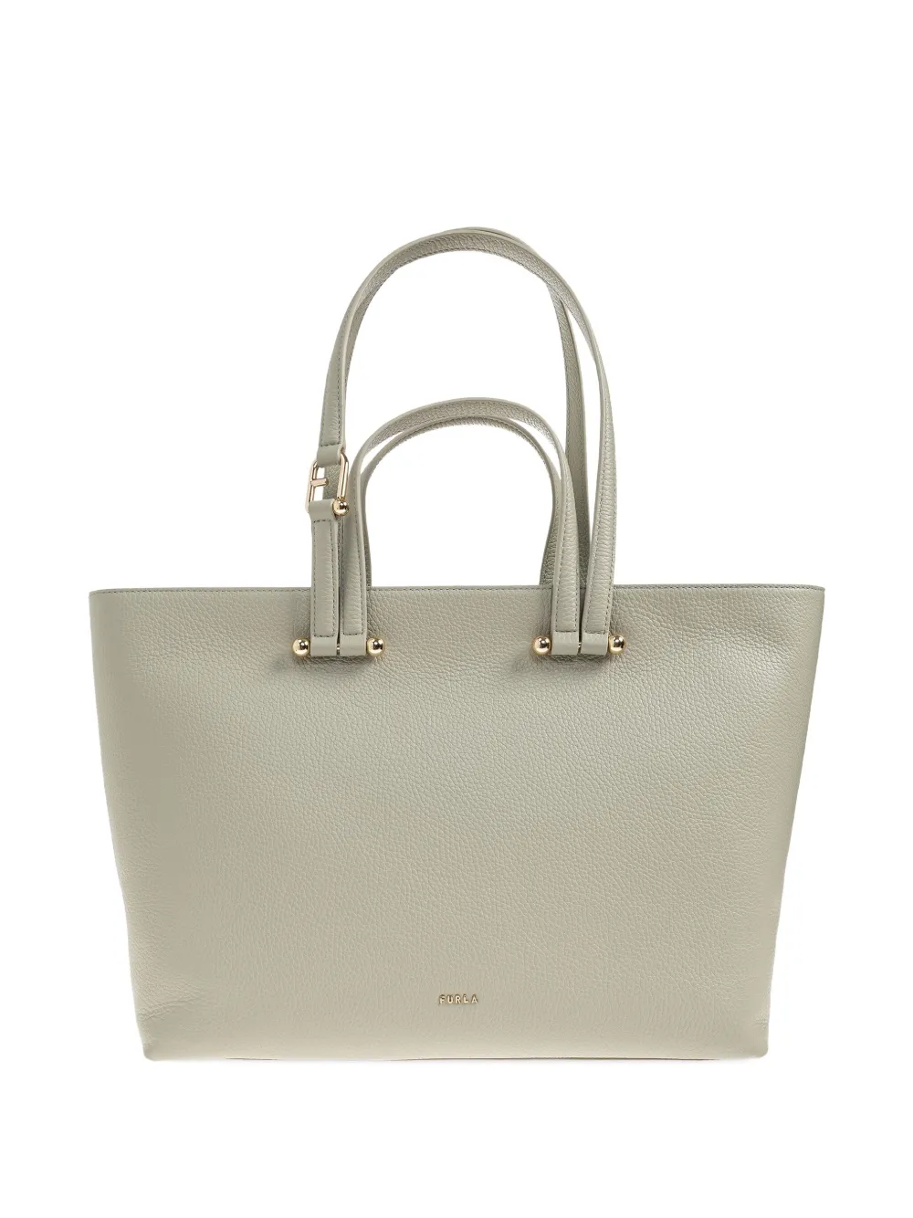 

Сумка-тоут Duetto из кожи Furla, серый