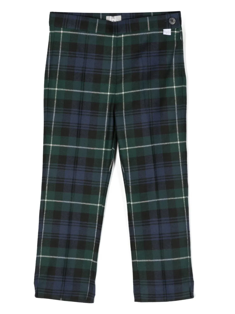 

Прямые брюки в клетку тартан Il Gufo, синий