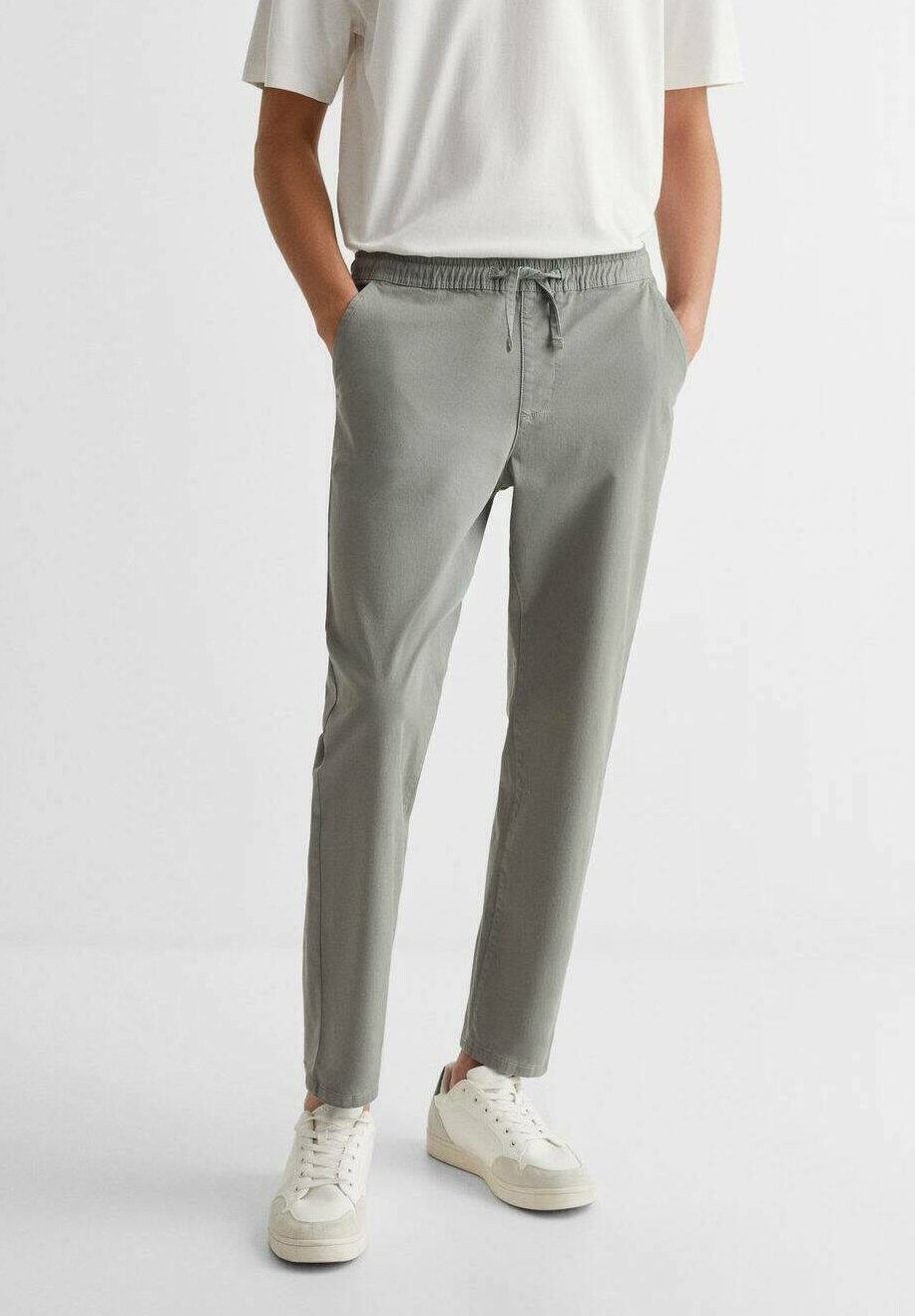 

Брюки ALVARO Mango Kids, цвет green