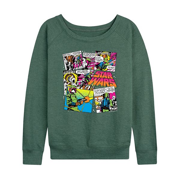 

Женская футболка с длинным рукавом Boba Fett Star Wars, Heather Juniper