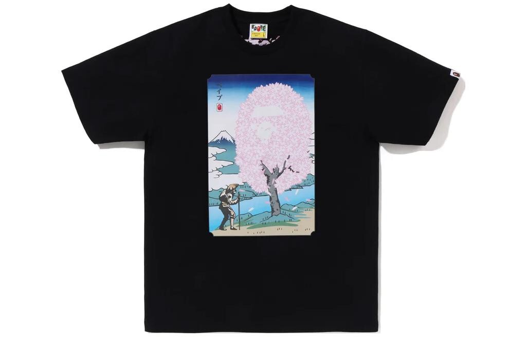

Футболка унисекс A BATHING APE, Черный