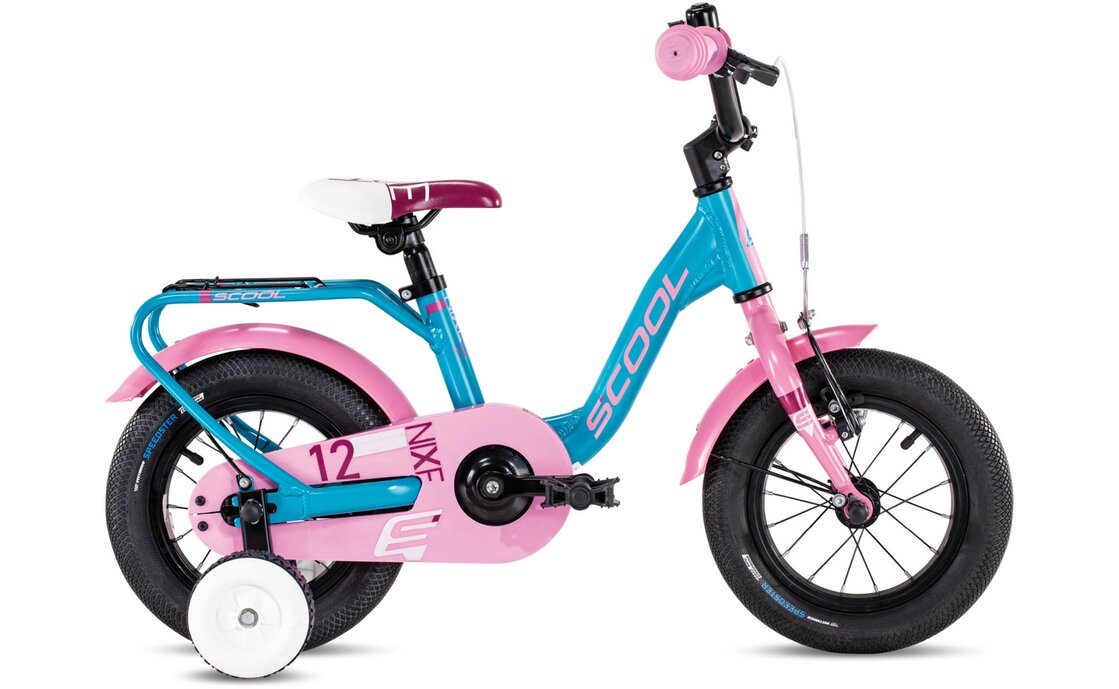 

Детский велосипед S'cool niXe 12 1-Gang - 12 дюймов - Tiefeinsteiger - 2024, цвет Blau|Ocean/Pink