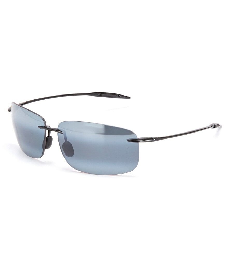 

Солнцезащитные очки Maui Jim Breakwall PolarizedPlus2 без оправы, 63 мм, черный