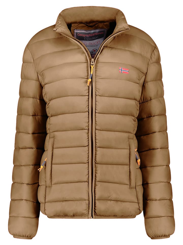 

Стеганая куртка Geographical Norway Steppjacke Atikolor, светло-коричневый