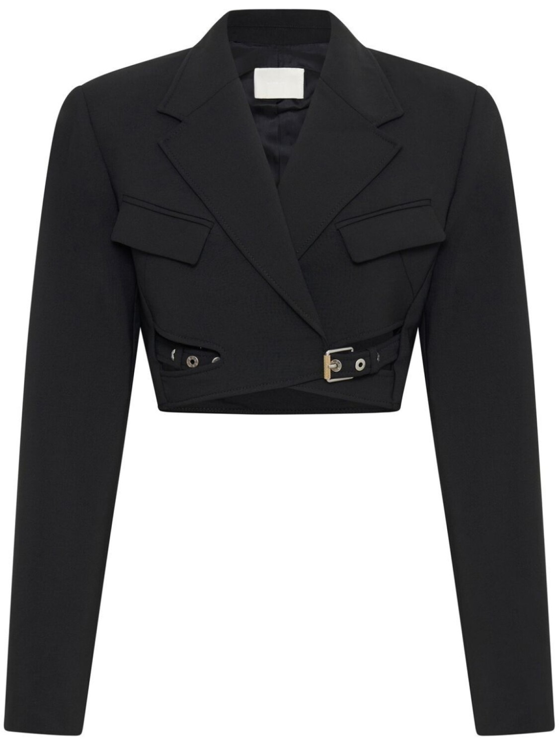 

Укороченный блейзер Interlock Dion Lee, черный