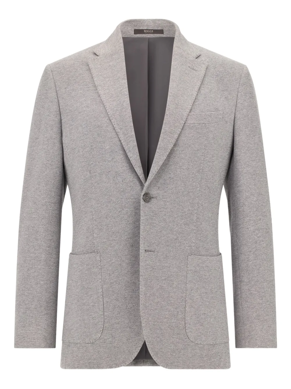 

Однобортный пиджак Boggi Milano, серый