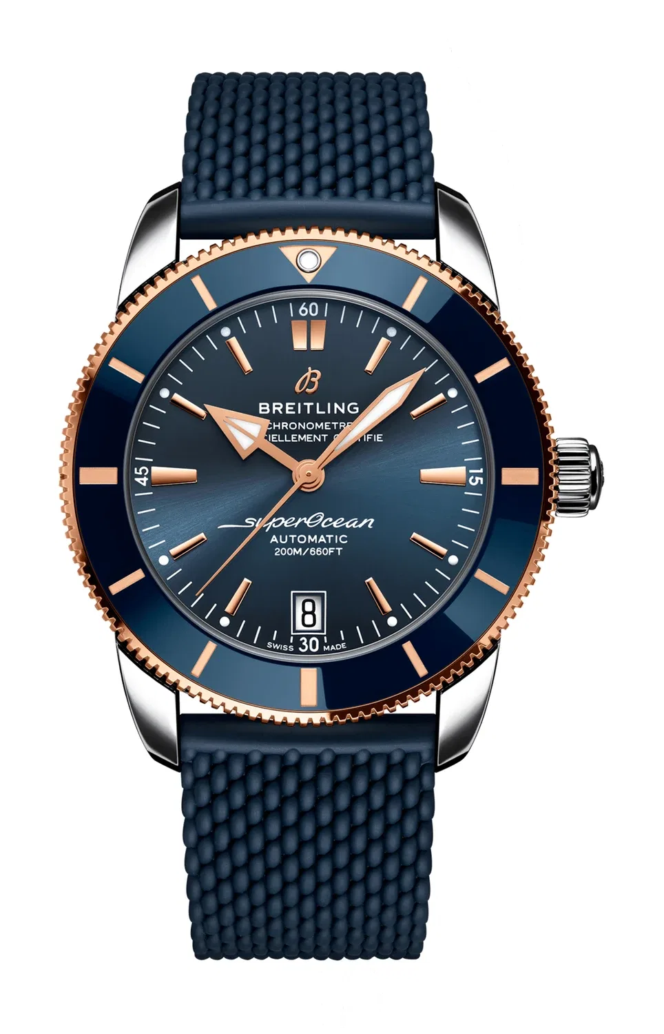 SUPEROCEAN HERITAGE B20 AUTOMATIC 42 - UB2010161C1S1 BREITLING, серебряный