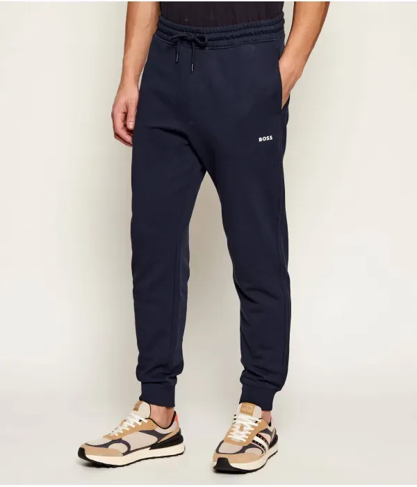 Спортивный костюм Wessallhood regular fit Boss Orange, темно-синий — фото 4