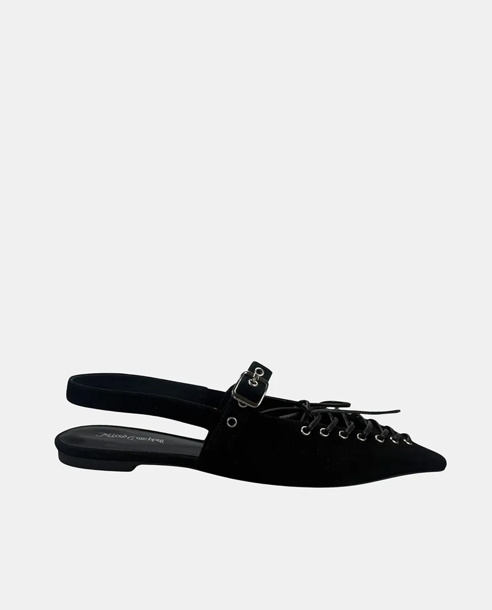 Женские туфли без каблука, плоские Jeffrey Campbell, черный