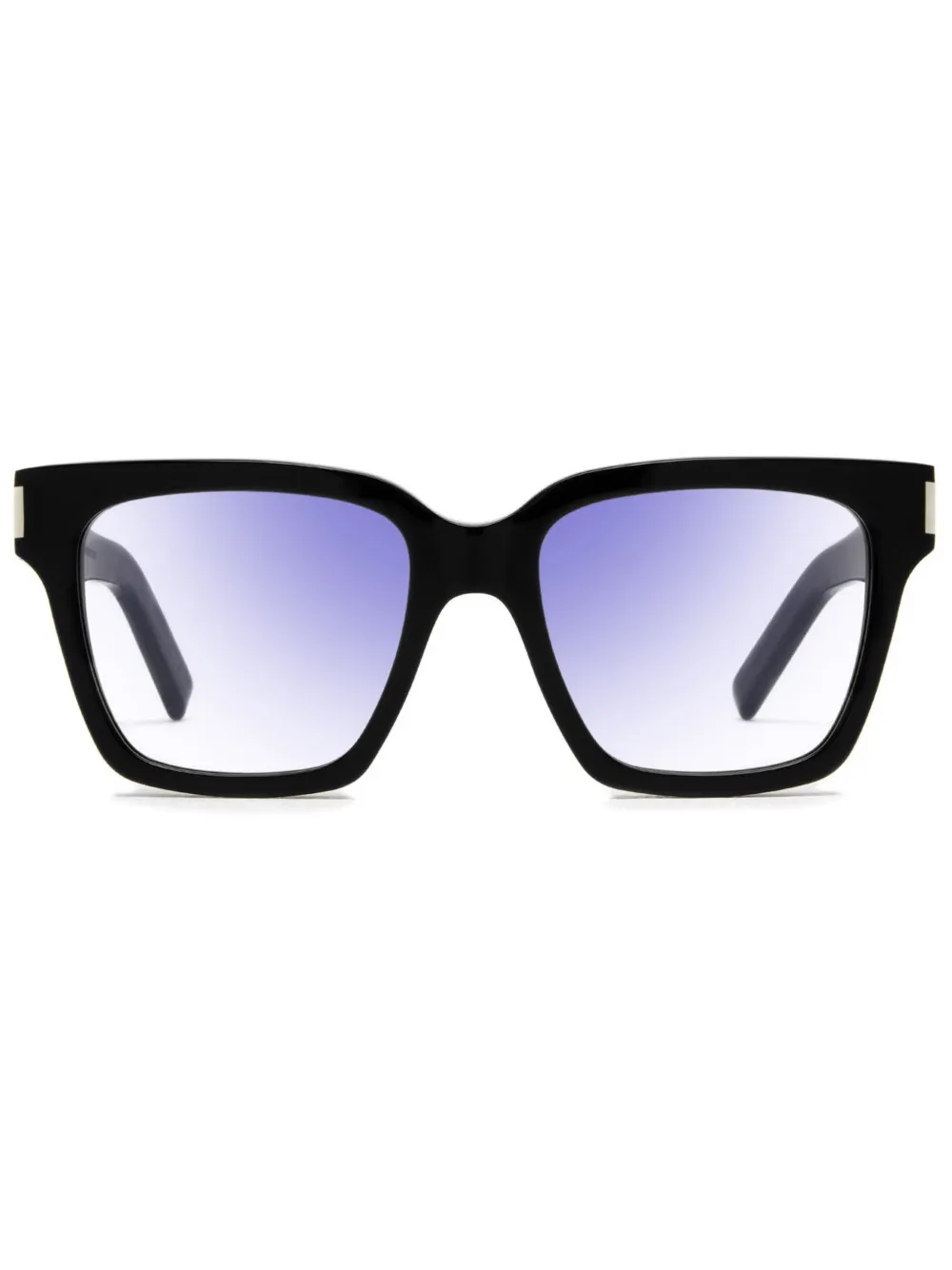 

Солнцезащитные очки в квадратной оправе Saint Laurent Eyewear, черный