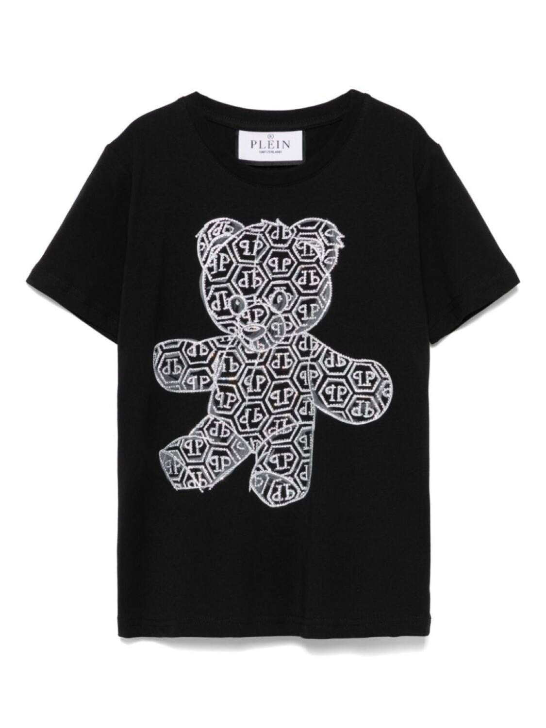 

Футболка Teddy Bear Philipp Plein Junior, черный