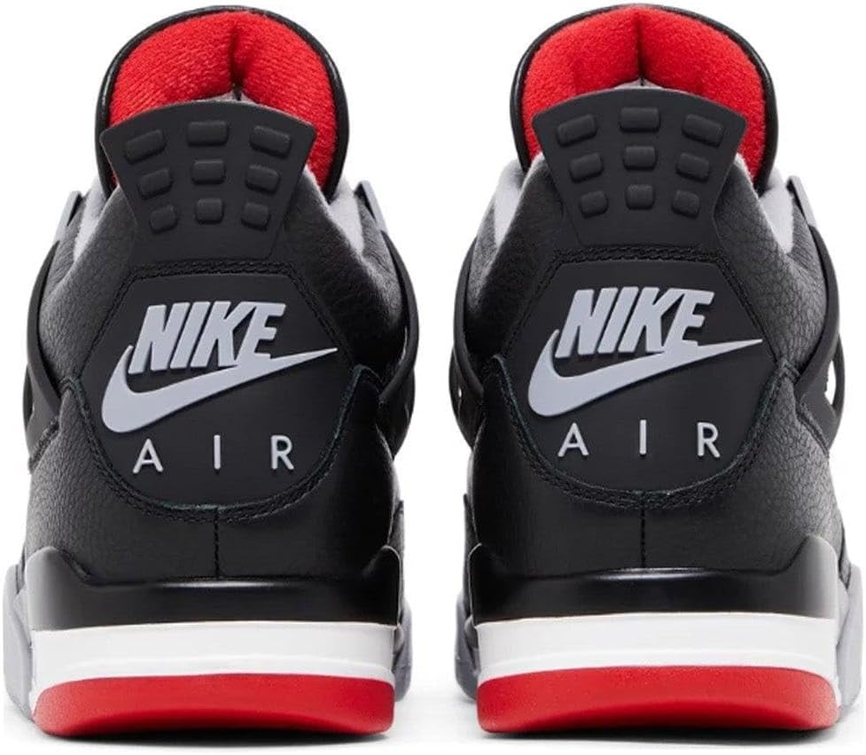 Мужские кроссовки Nike Jordan 4 Retro, размер, черный/красный — фото 4