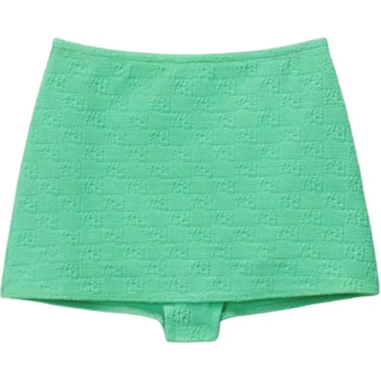 Юбка короткая повседневная Alexander Wang Mint Julip