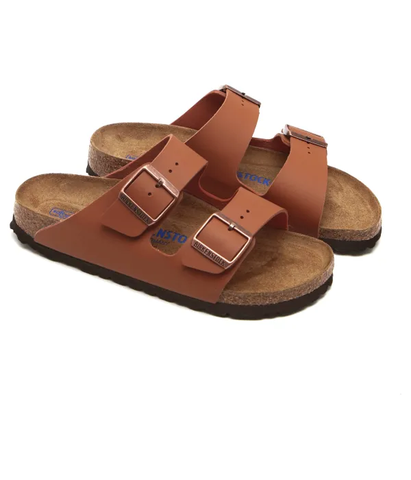 Тапочки Аризона Narrow fit Birkenstock, коричневый — фото 3