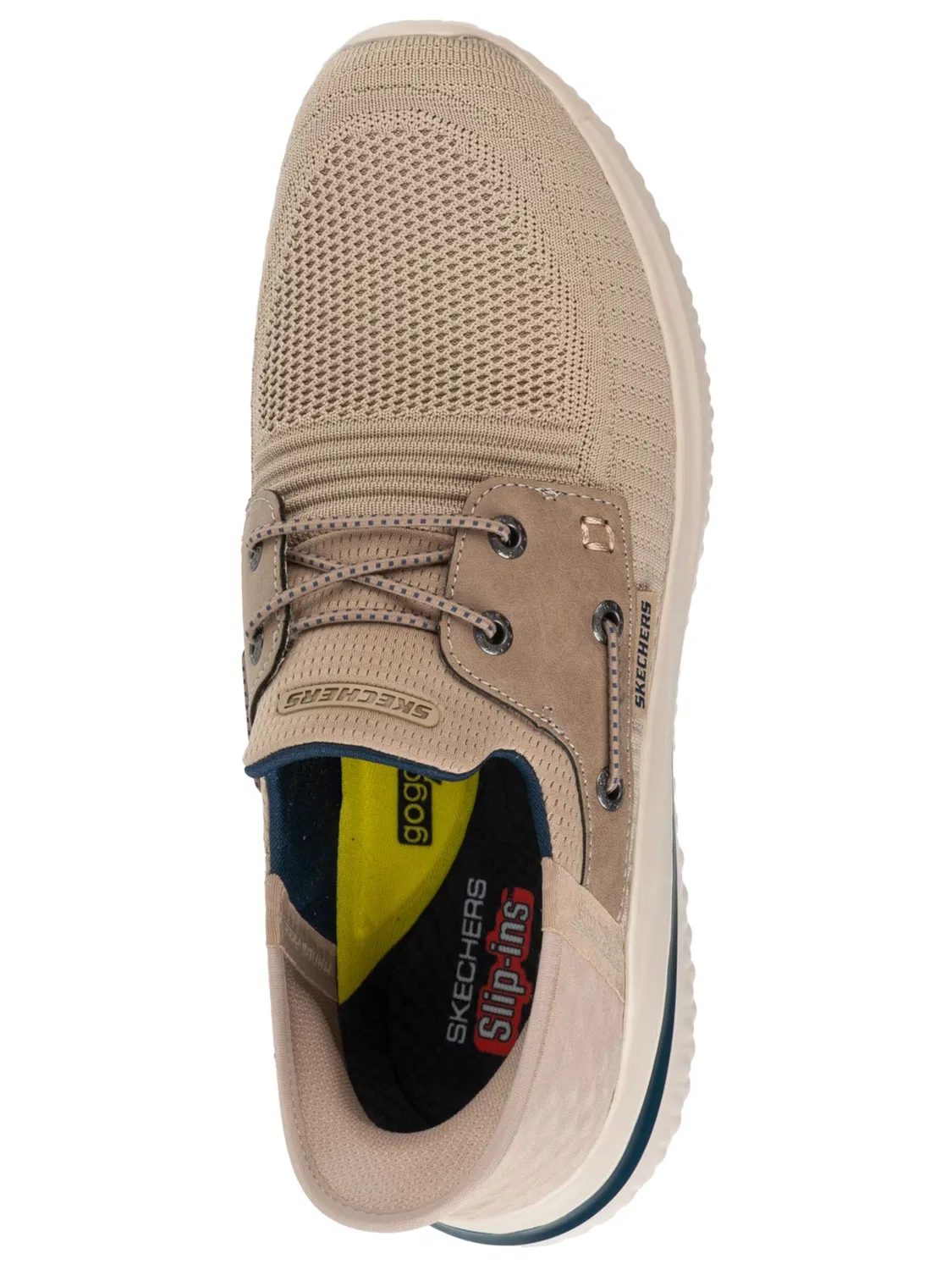 Слипоны 'Skechers Slip-Ins: Delson 3.0 - Roth' Skechers, Beige — фото 4