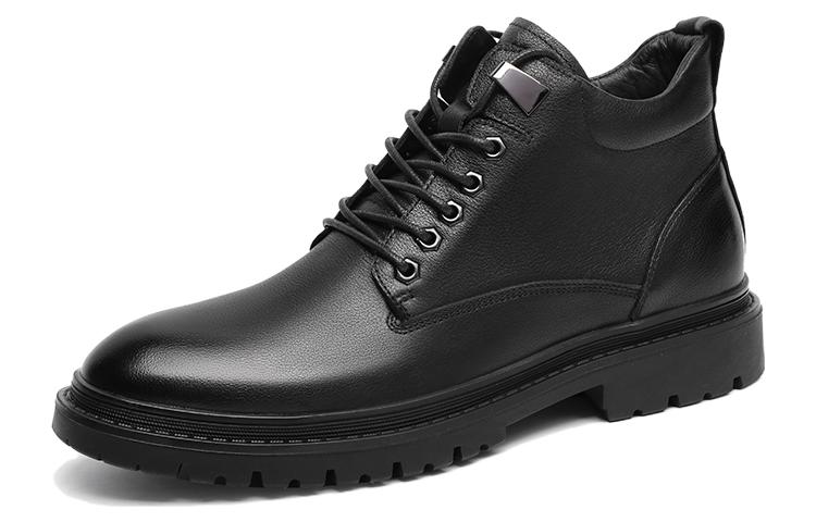 

Рабочие ботинки мужские Mid Top Black VOLO, Black All-Season, Черный, Рабочие ботинки мужские Mid Top Black VOLO, Black All-Season
