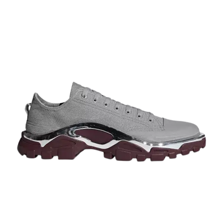 

Кроссовки Adidas Raf Simons x Detroit Runner 'Grey Maroon', серый