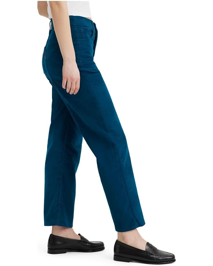 

Джинсы Levi's Premium Ribcage Straight Ankle, цвет Gibralter Sea
