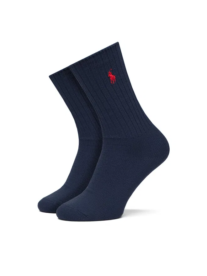Длинные носки 455846847004 Темно-синие Polo Ralph Lauren