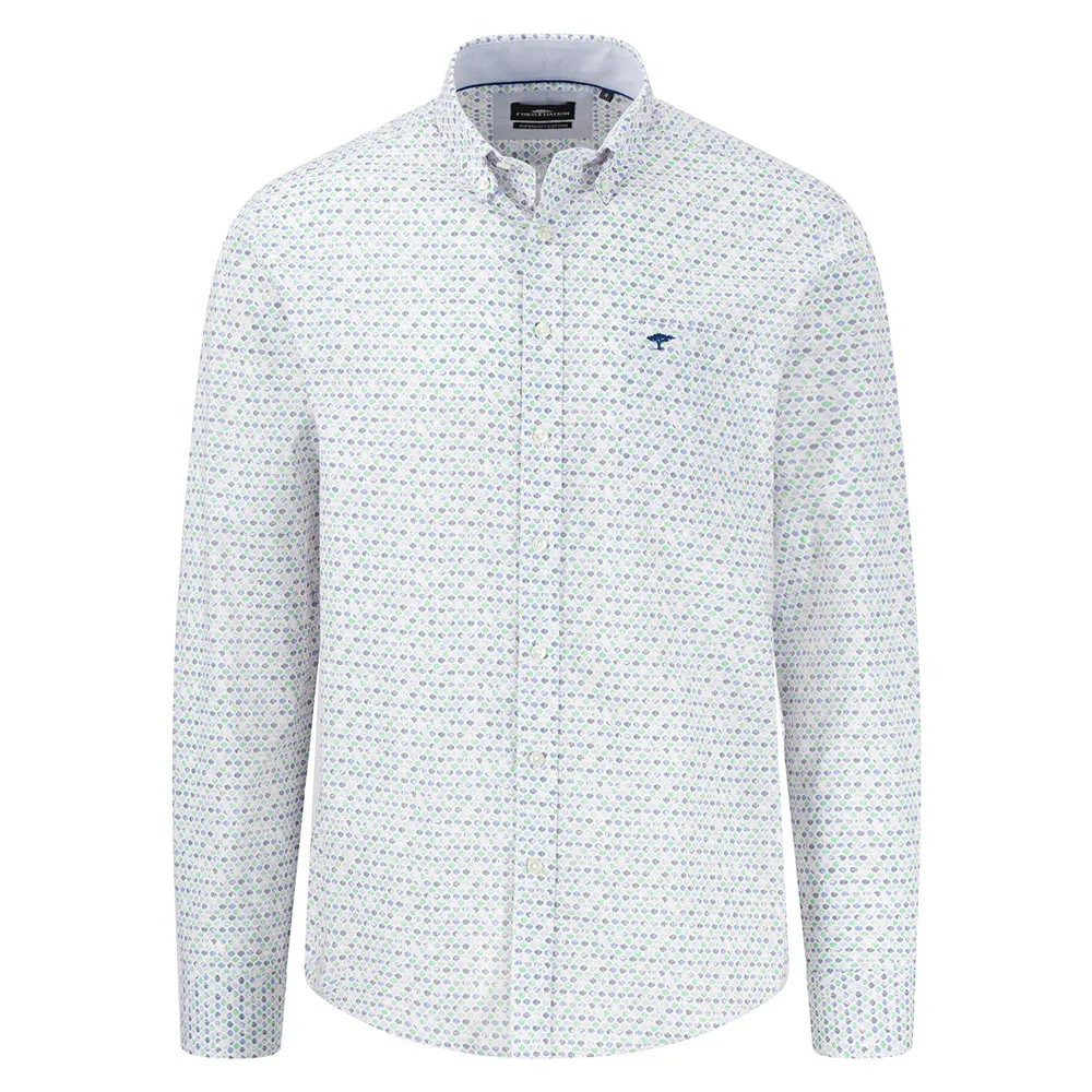 

Рубашка Fynch Hatton 15035240 Colorful Combi Prints, белый