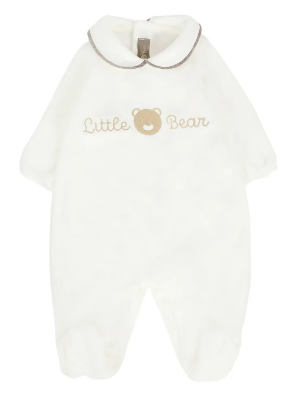 

Детский комбинезон с декорированным воротником Little Bear, нейтральный