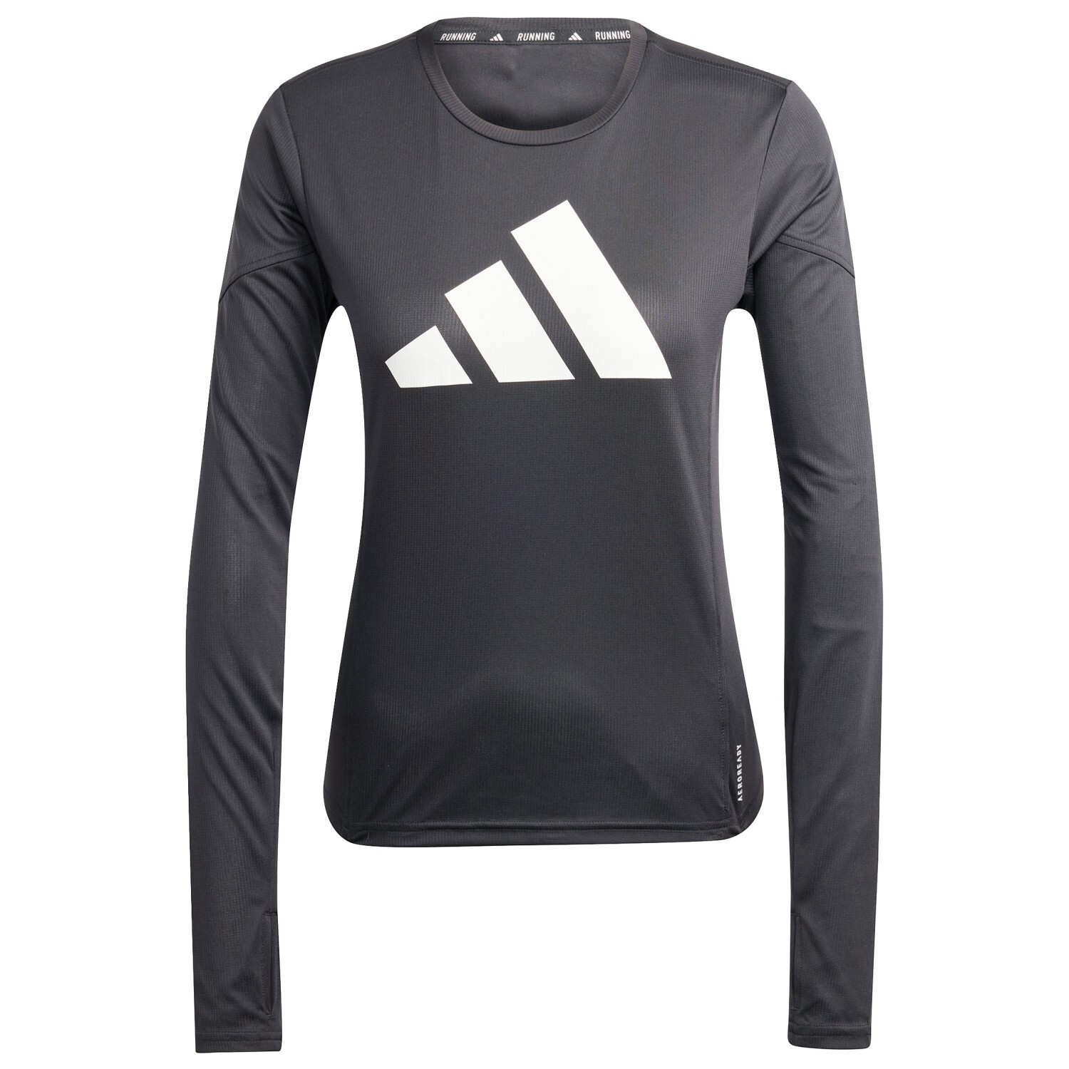 

Футболка для бега Adidas Run It L/S, черный