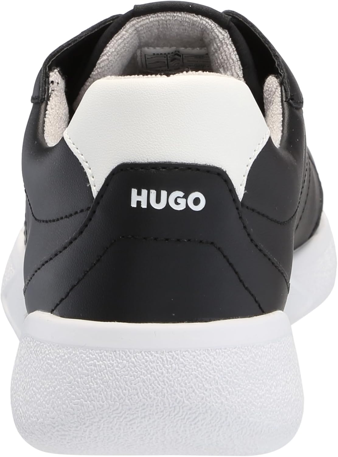 Кроссовки Hugo Mens Fly из кожи с подошвой Cupsole, черный — фото 3