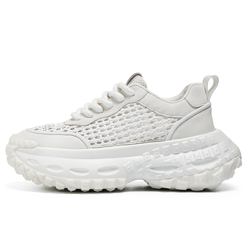 

Низкие массивные кроссовки мужские LINGPAO, White