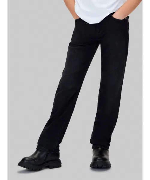 

Джинсы Straight fit Calvin Klein Jeans, черный